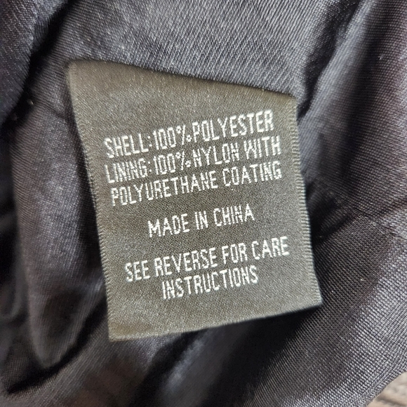 Men's DryJoys By FootJoy Houndstooth Black Beige Rain Golf Jacket Size Large - Picture 8 of 14